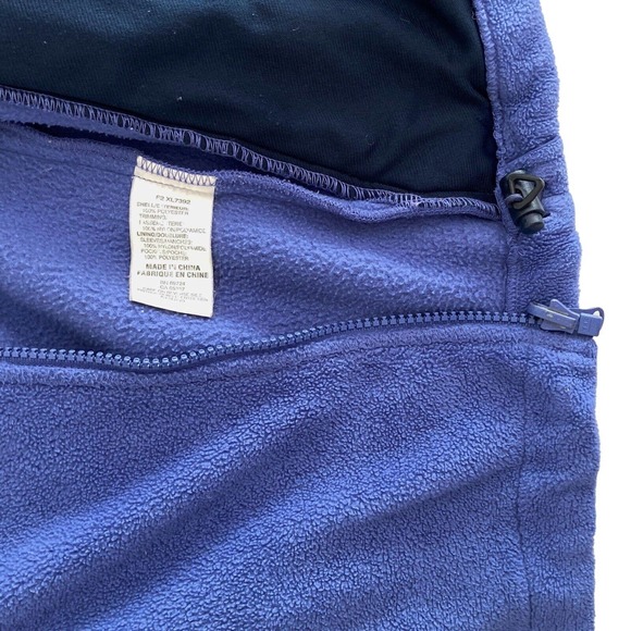 COLUMBIA Women's Medium Core Interchange FLEECE JACKET Blue Full Zip Soft Warm - Picture 10 of 12